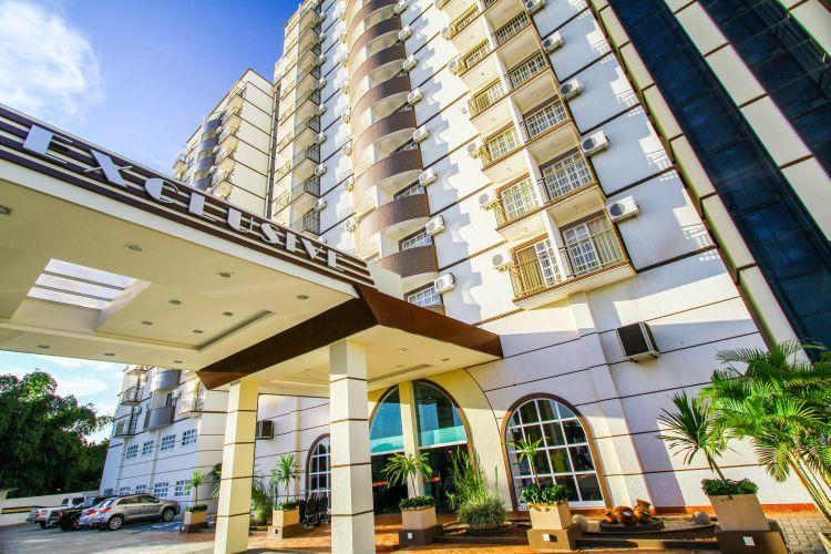 Diroma Exclusive - Piscinas Termais 24 Horas, Sauna, Copa Da Mamae, Limpeza Diaria, Estacionamento Gratis! Caldas Novas Extérieur photo