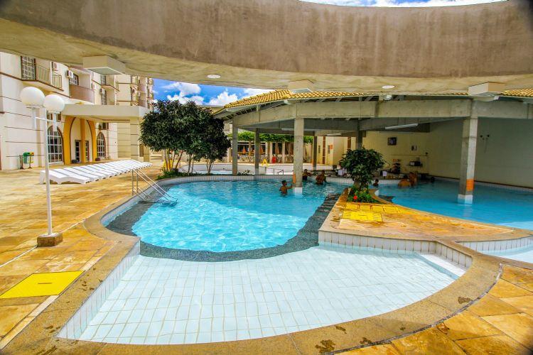 Diroma Exclusive - Piscinas Termais 24 Horas, Sauna, Copa Da Mamae, Limpeza Diaria, Estacionamento Gratis! Caldas Novas Extérieur photo